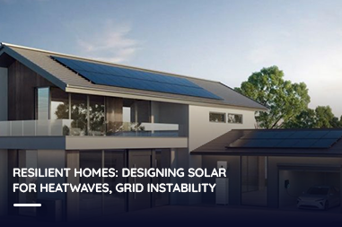 Resilient homes: Designing solar for heatwaves, grid instability